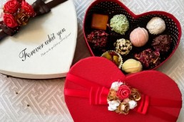 Heart chocolate Box