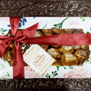 Floral white assorted chocolate box